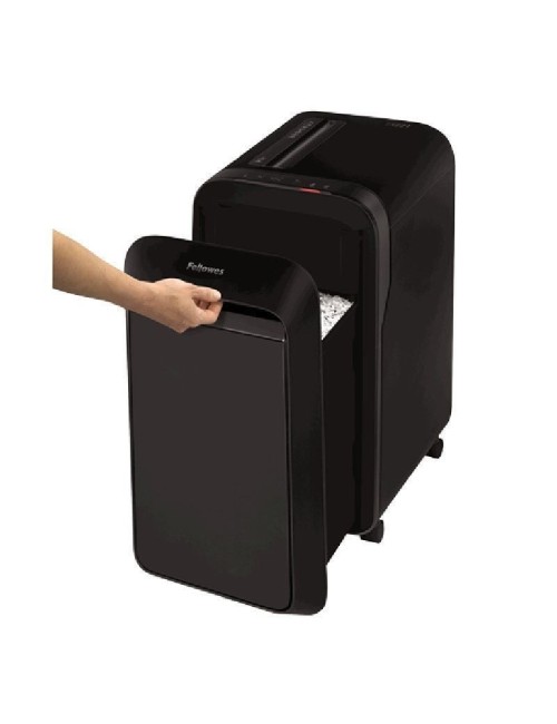 Destructora Fellowes LX221/ Microcorte de 2 x 12mm/ Negra