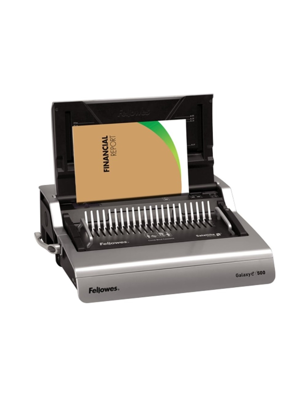 Encuadernadora de Canutillo Fellowes Galaxy-E/ Plata