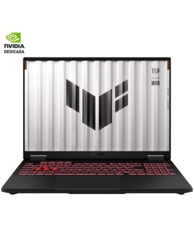 Portátil Gaming Asus TUF Gaming A16 TUF608UP-TU162 Ryzen 7 260/ 16GB/ 512GB SSD/ GeForce RTX 5070/ 16'/ Sin Sistema Operativo