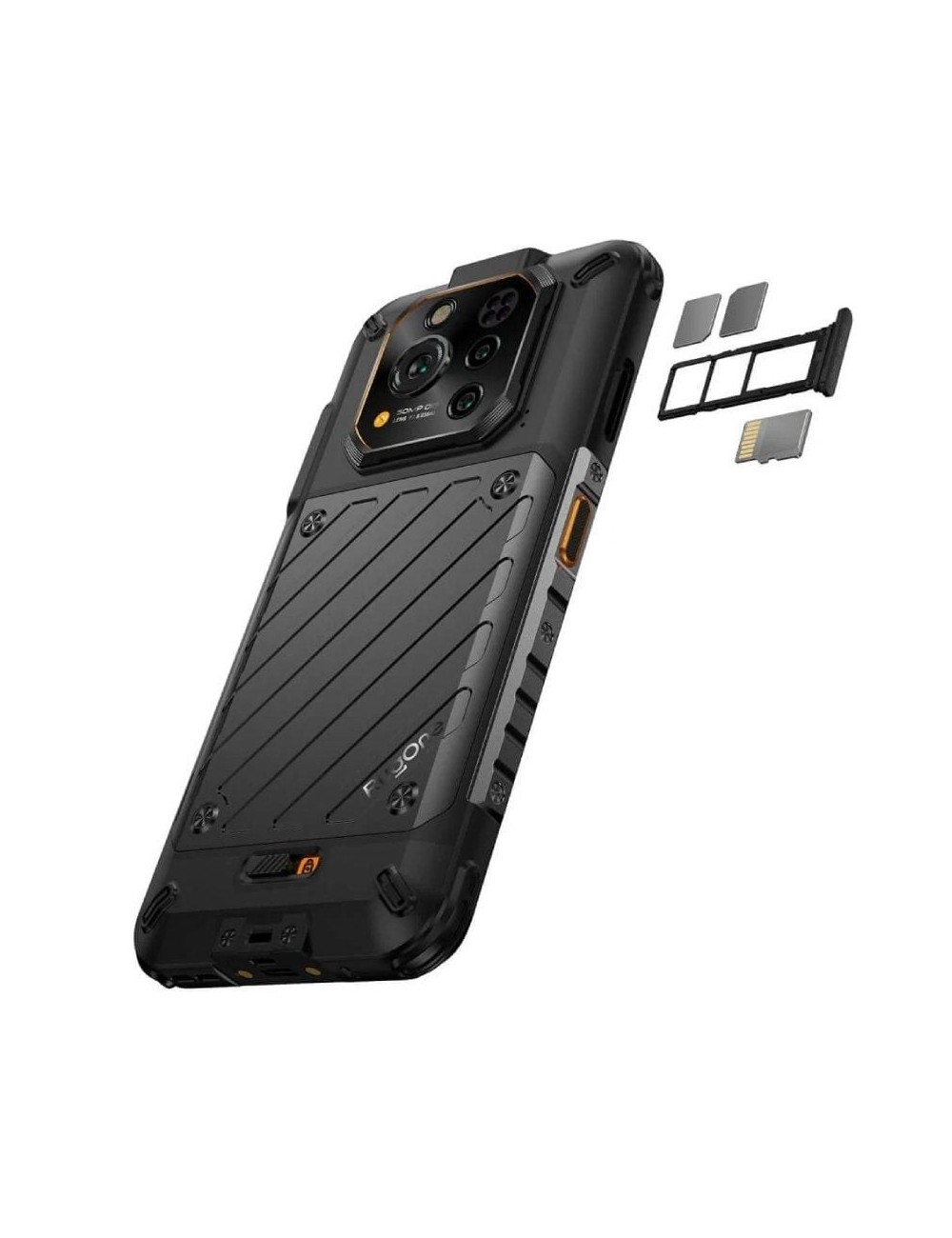 Smartphone Rugerizado RugOne Xever 7 by Ulefone 12GB/ 512GB/ 6.7'/ 5G/ Negro