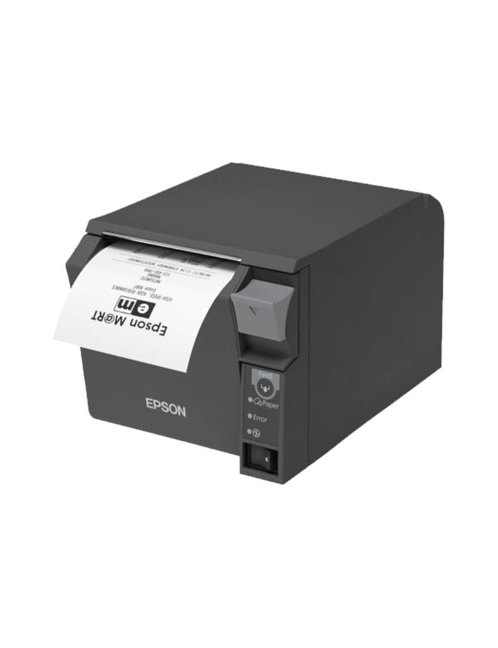 Impresora de Tickets Epson TM-T70II/ Térmica/ Ancho papel 80mm/ USB-Ethernet/ Negra