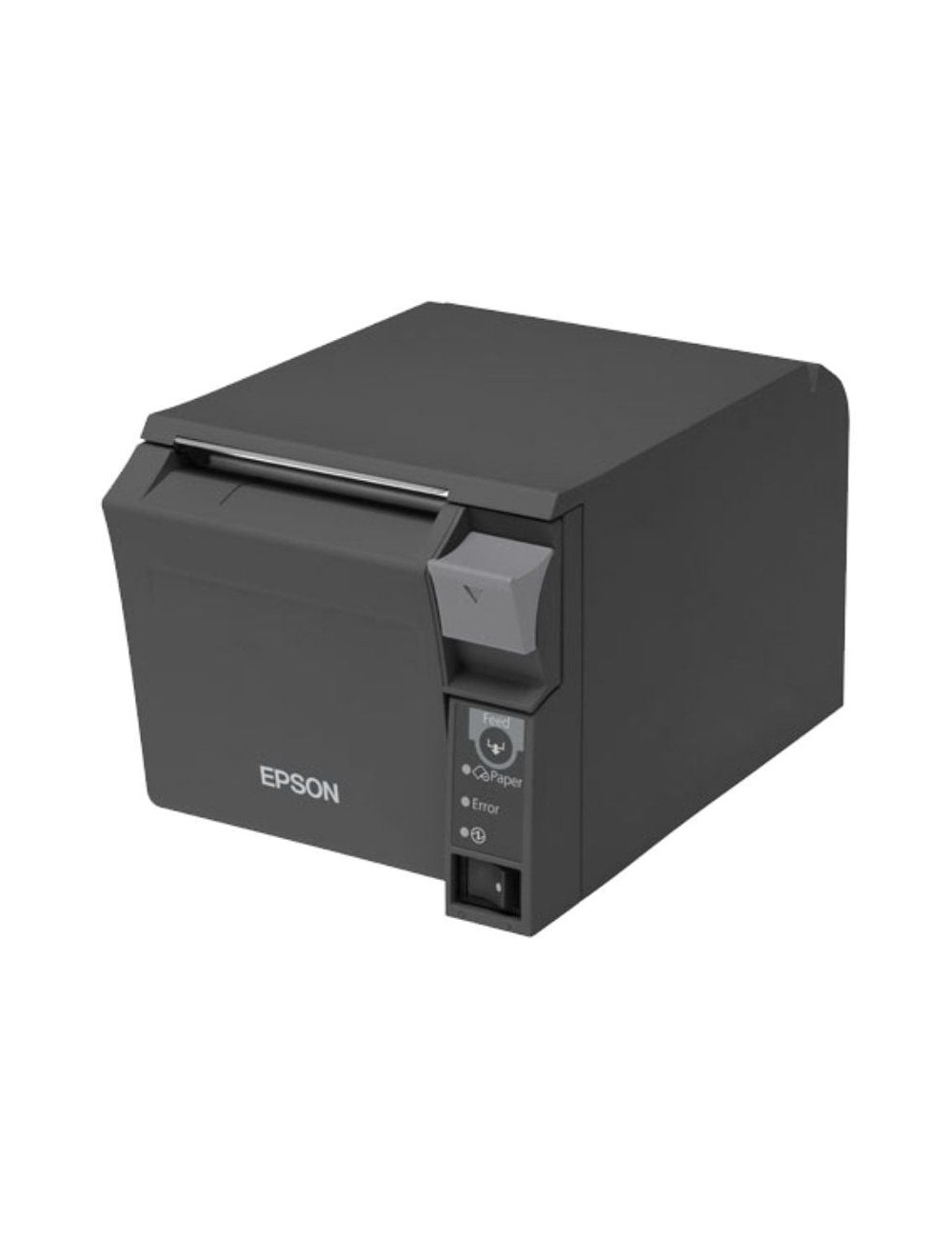 Impresora de Tickets Epson TM-T70II/ Térmica/ Ancho papel 80mm/ USB-Ethernet/ Negra