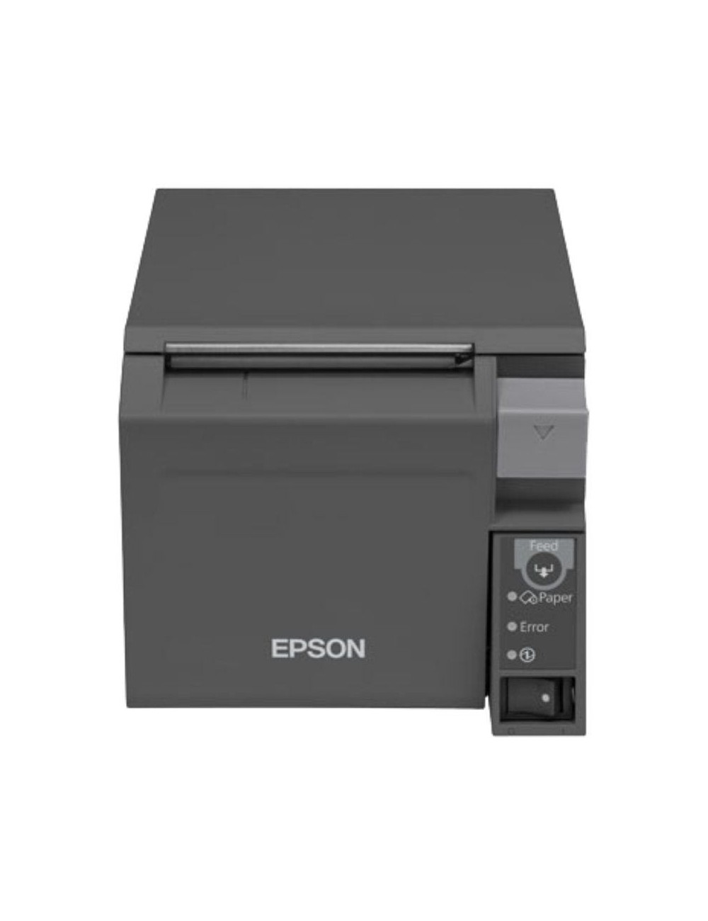Impresora de Tickets Epson TM-T70II/ Térmica/ Ancho papel 80mm/ USB-Ethernet/ Negra