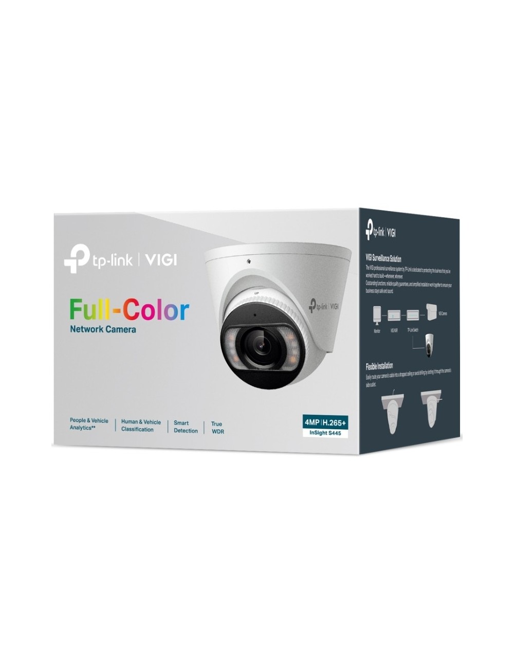 Cámara de Videovigilancia TP-Link InSight S445 2.8mm/ 118º/ Visión Nocturna/ Control desde APP