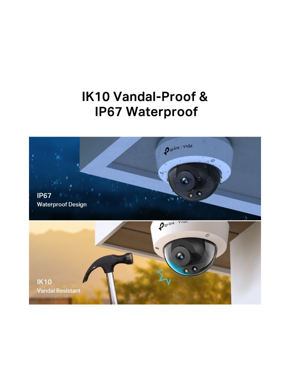 Cámara de Videovigilancia TP-Link VIGI C230 2.8mm/ 128.7°/ Visión Nocturna/ Control desde APP