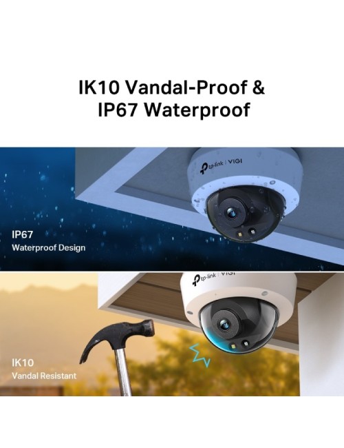 Cámara de Videovigilancia TP-Link VIGI C230 2.8mm/ 128.7°/ Visión Nocturna/ Control desde APP