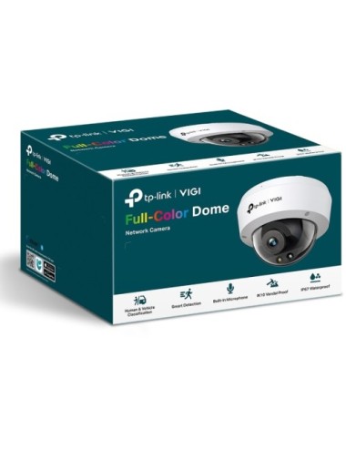 Cámara de Videovigilancia TP-Link VIGI C250 2.8mm/ 128º/ Visión Nocturna/ Control desde APP