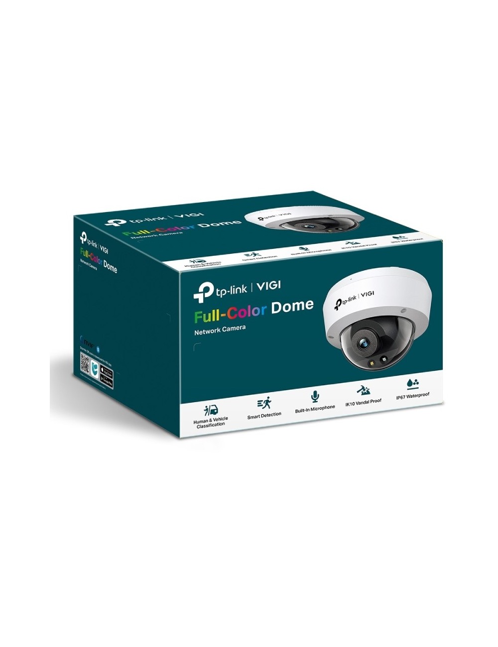 Cámara de Videovigilancia TP-Link VIGI C250 2.8mm/ 128º/ Visión Nocturna/ Control desde APP
