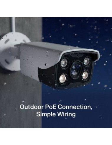 Cámara de Videovigilancia TP-Link VIGI C340 2.8mm/ 122º/ Visión Nocturna/ Control desde APP