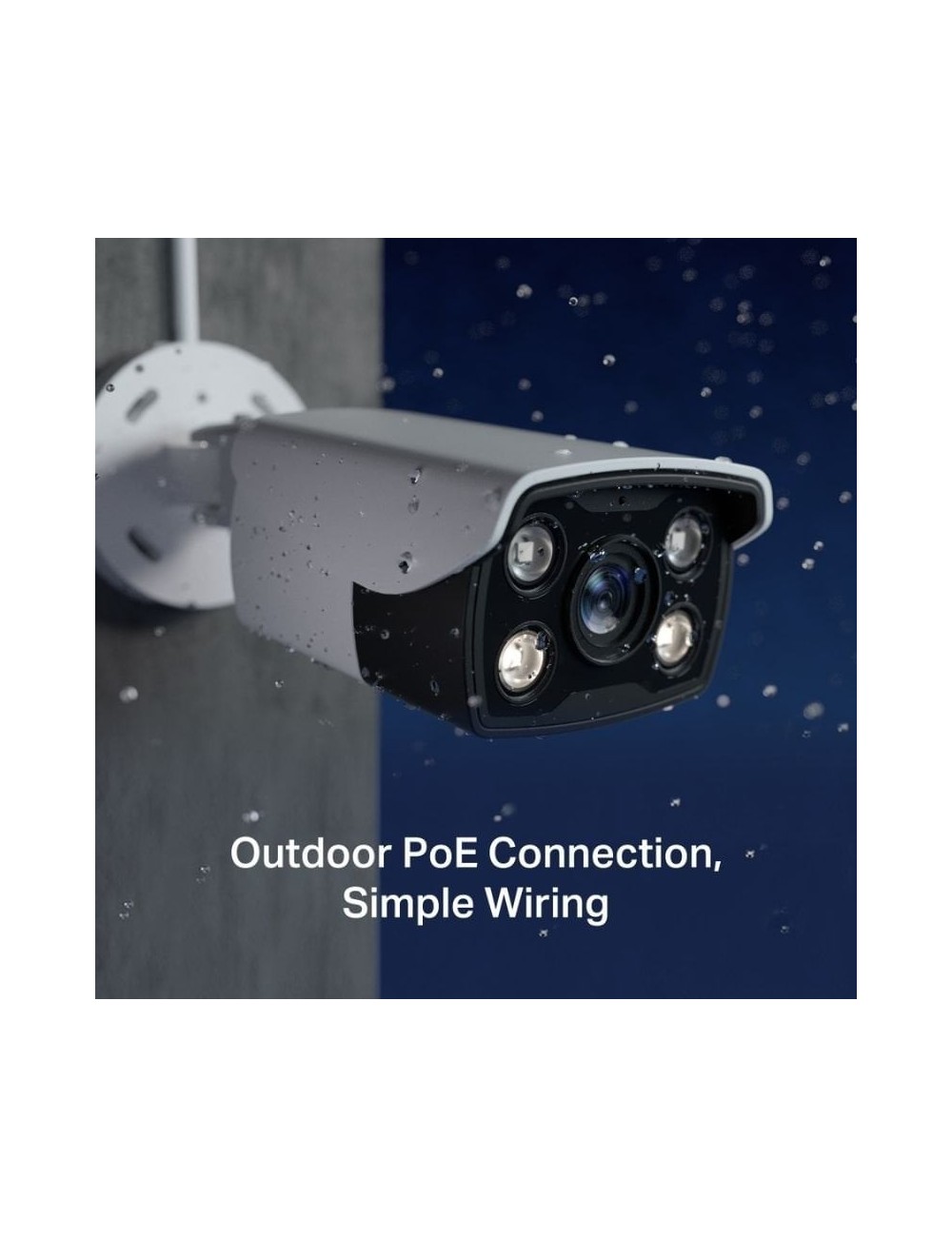 Cámara de Videovigilancia TP-Link VIGI C340 2.8mm/ 122º/ Visión Nocturna/ Control desde APP