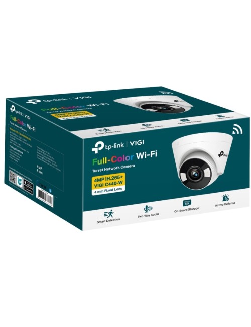 Cámara de Videovigilancia TP-Link VIGI C440-W 4mm/ 94º/ Visión Nocturna/ Control desde APP