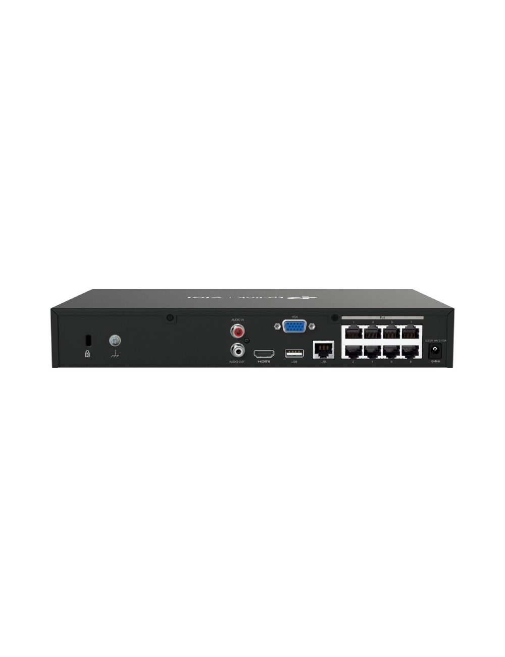 Videograbador TP-Link VIGI NVR1008H-8MP/ 8 canales/ admite hasta 10TB