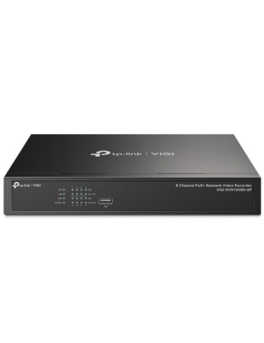 Videograbador TP-Link VIGI NVR1008H-8P/ 8 canales/ admite hasta 10TB