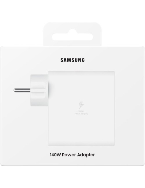 Cargador de Portátil Samsung EP-TB410/ 1xUSB Tipo-C/ 140W/ Automático/ Voltaje 5-28V