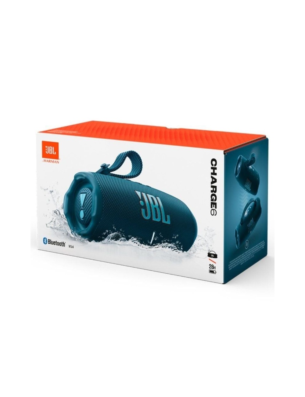 Altavoz con Bluetooth JBL Charge 6/ 45W/ 1.0/ Azul