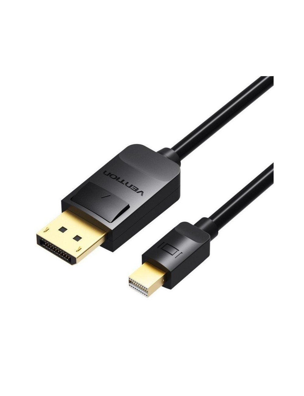 Cable DisplayPort Vention HAABG/ Mini DisplayPort Macho - DisplayPort Macho/ 1.5m/ Negro