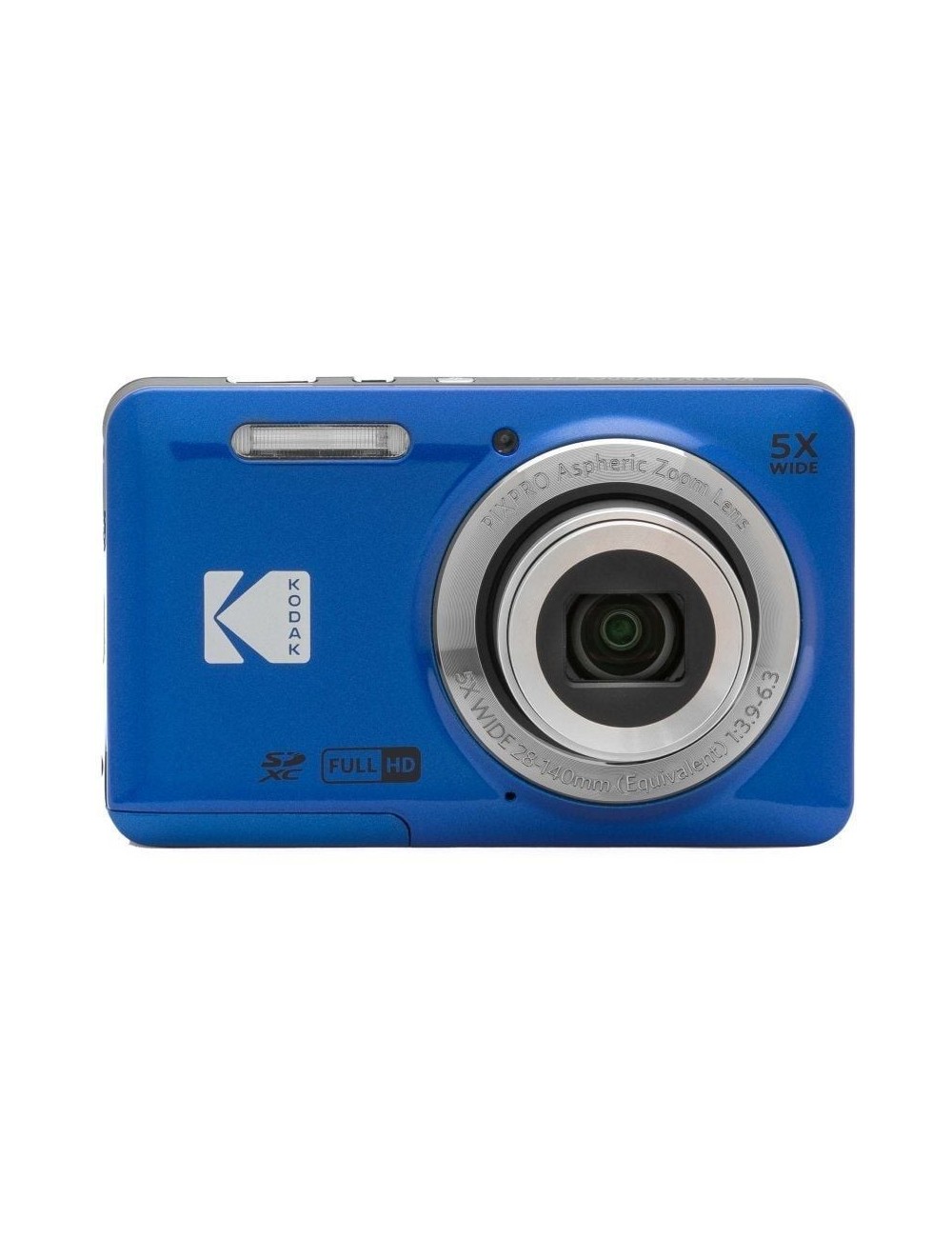 Cámara Digital Kodak Pixpro FZ55/ 16MP/ Zoom Óptico 5x/ Azul