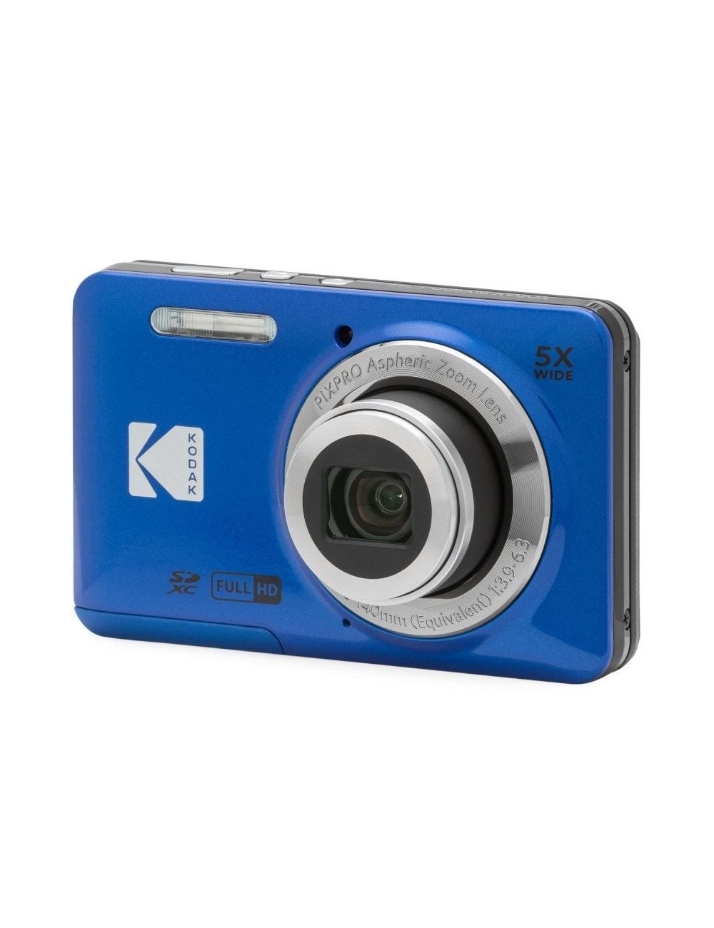 Cámara Digital Kodak Pixpro FZ55/ 16MP/ Zoom Óptico 5x/ Azul