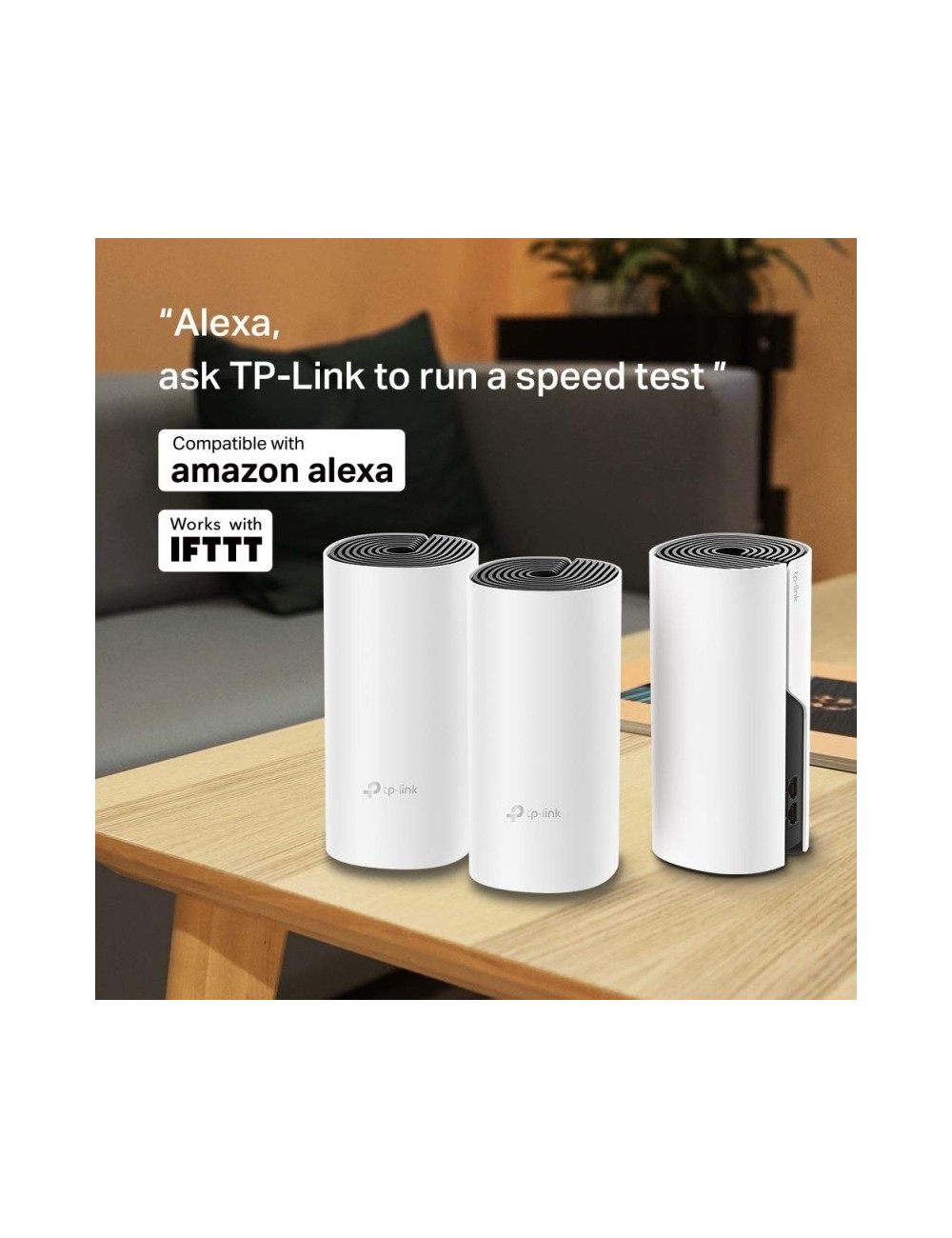 Sistema Mesh TP-Link Deco M4 1200Mbps/ 2.4GHz 5GHz/ Pack de 3