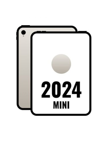 iPad Mini 8.3' 2024 7th WiFi/ A17 Pro/ 128GB/ Blanco Estrella- MXN83TY/A