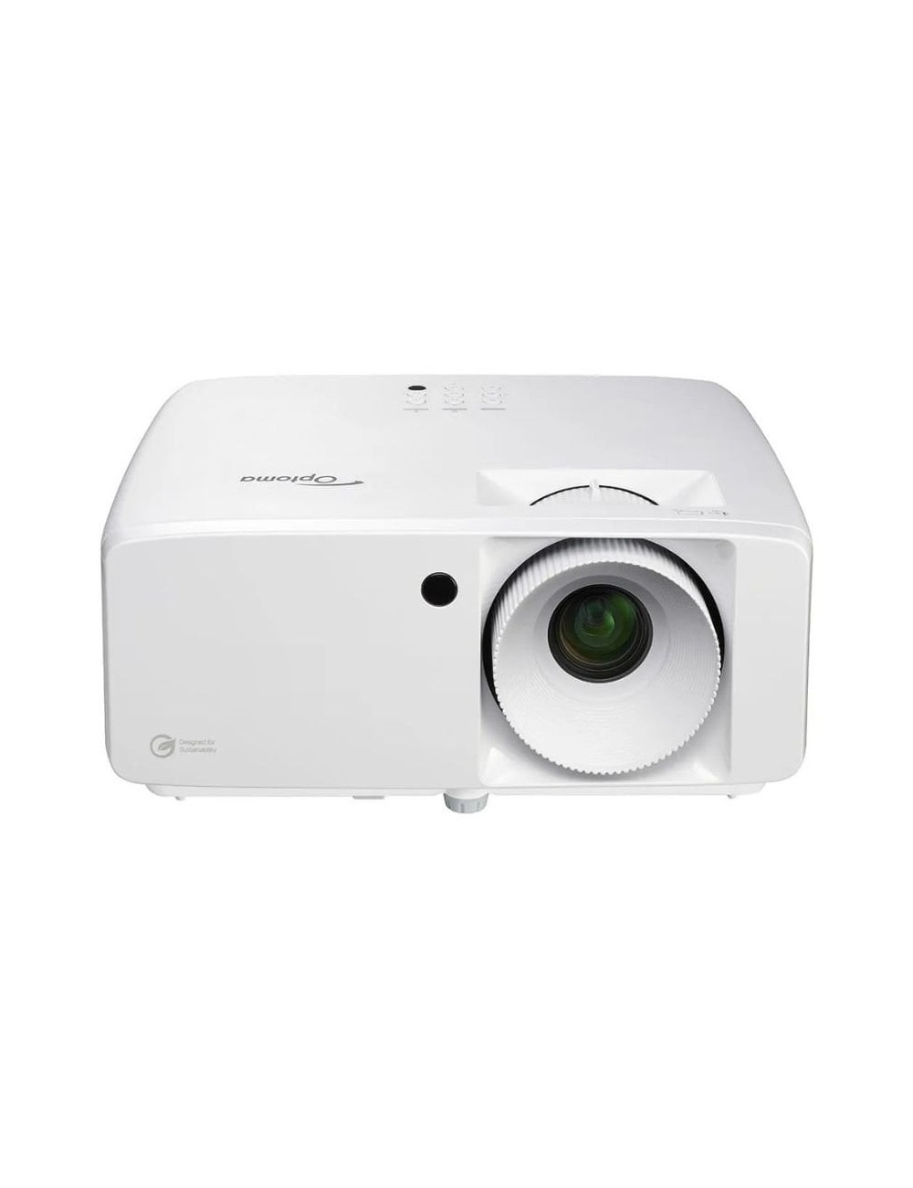 Proyector Láser Optoma ZH401e/ 4600 Lúmenes/ Full HD/ HDMI-VGA-RS232/ Blanco