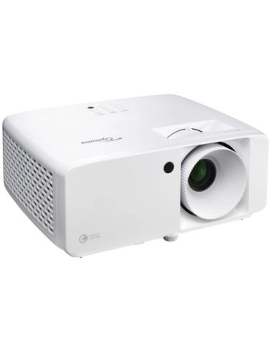 Proyector Láser Optoma ZH401e/ 4600 Lúmenes/ Full HD/ HDMI-VGA-RS232/ Blanco