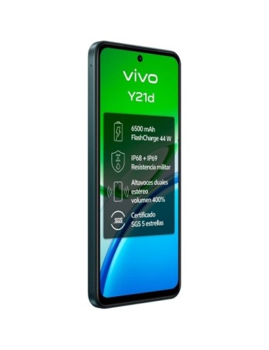 Smartphone Vivo Y21D 6GB/ 256GB/ 6.68'/ Verde