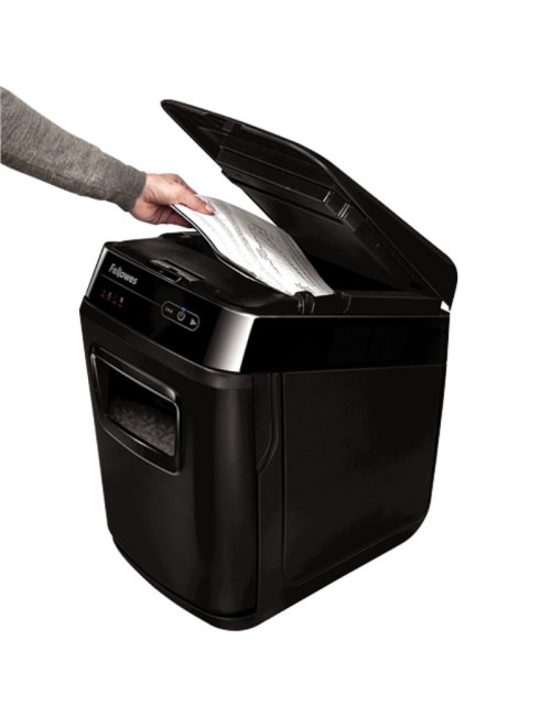 Destructora Fellowes 150C/ Corte en Partículas de 4 x 38mm/ Negra