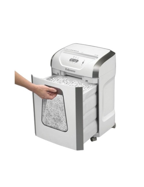 Destructora Fellowes 15C/ Corte en Partículas de 4 x 40mm/ Blanca