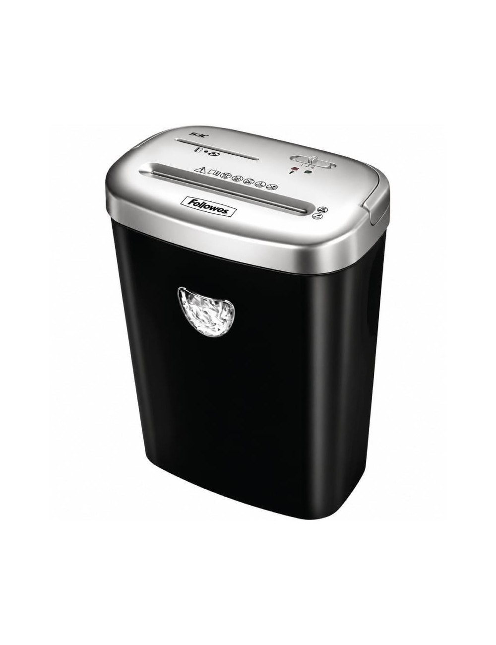 Destructora Fellowes 53C/ Corte en Partículas de 4 x 35mm/ Plata y Negra