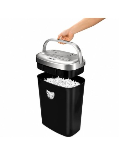 Destructora Fellowes 53C/ Corte en Partículas de 4 x 35mm/ Plata y Negra