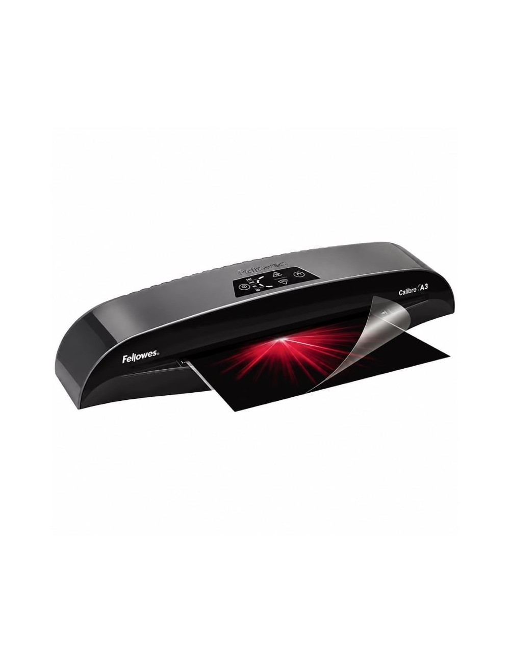 Plastificadora Fellowes Calibre A3/ hasta A3 y 125 Micras/ Plata y Negra
