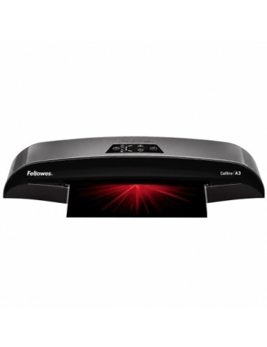 Plastificadora Fellowes Calibre A3/ hasta A3 y 125 Micras/ Plata y Negra