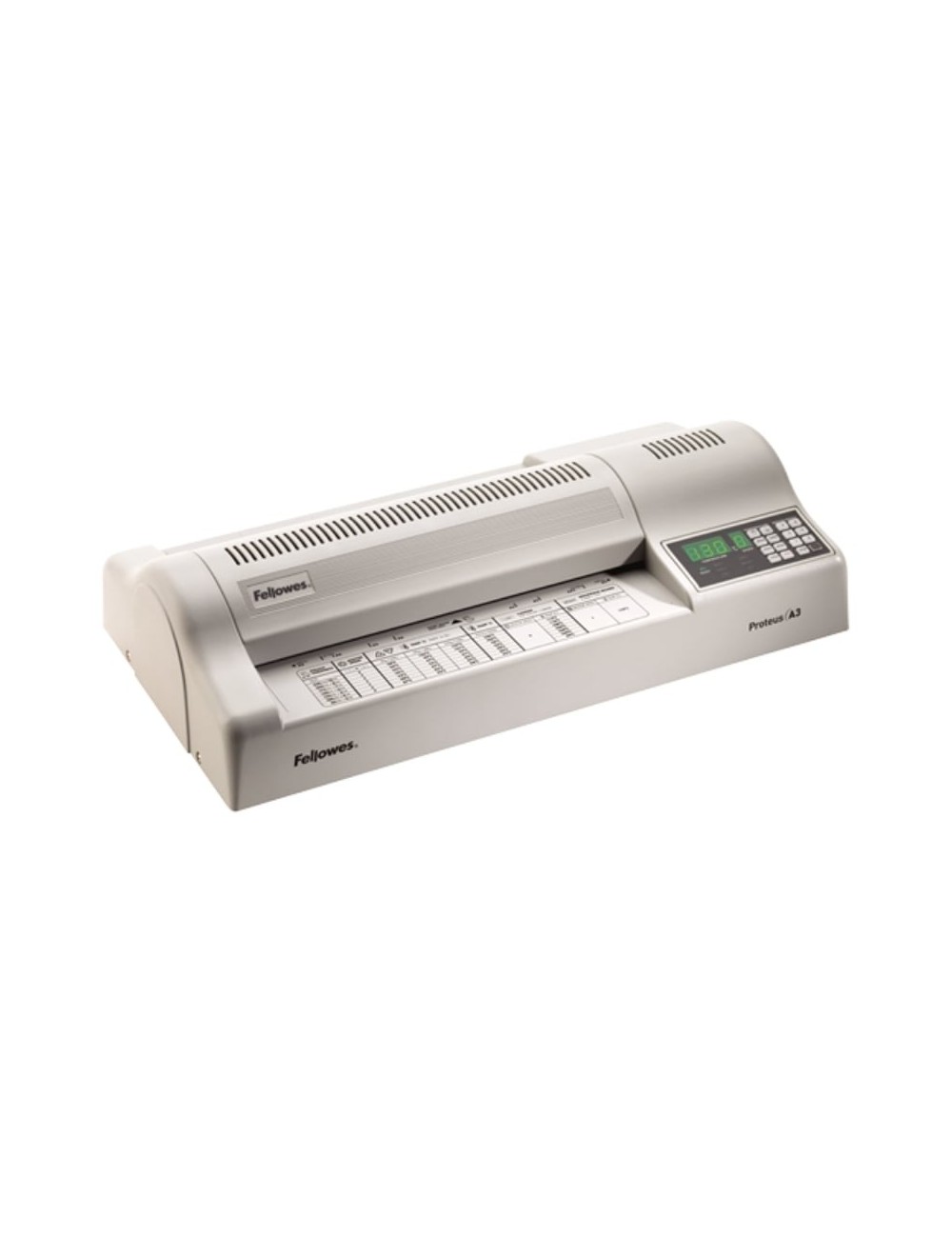 Plastificadora Fellowes Proteus A3/ hasta A3 y 250 Micras/ Gris