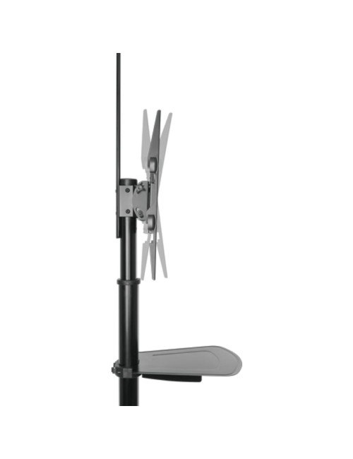 Soporte de Suelo Inclinable con Ruedas y Manivela Fellowes 100136877 para TV 70'/ hasta 50kg