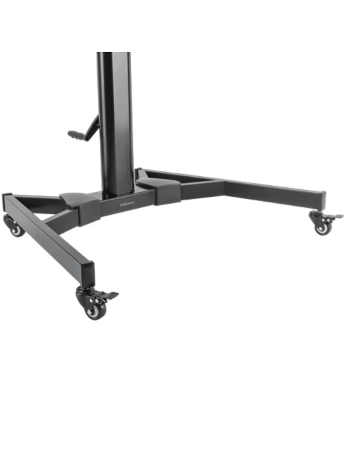 Soporte de Suelo Inclinable con Ruedas y Manivela Fellowes 100136877 para TV 70'/ hasta 50kg