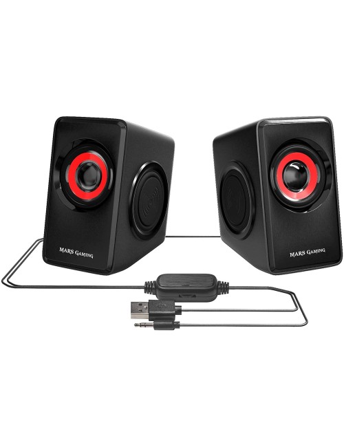 ALTAVEUS MARS GAMING MS1 10W RMS VIBRO-SUBWOOFER COLOR NEGRE I VERMELL (  4T MS1 )