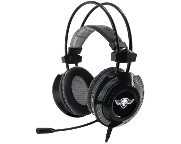 AURICULARES CON MICROFONO SPIRIT OF GAMER ELITE-H70 BLACK - DRIVERS 50 MM -  CONECTOR USB CABLE 2.1M