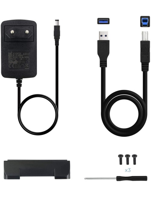 CAIXA EXTERNA DISC DUR 3.5" SATA  USB 3.0 TOOQ ( TQE-3257B )