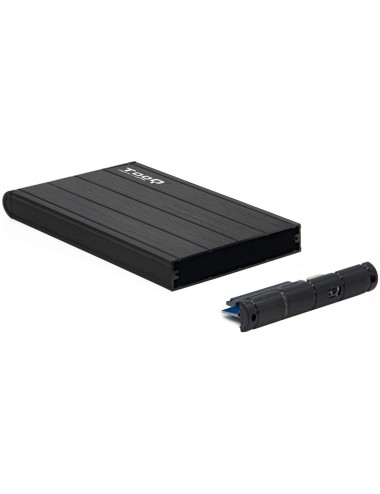 CAIXA EXTERNA DISC DUR TOOQ HD 2.5" SATA I II III USB 3.0 COLOR NEGRE ( TQE-2530B )