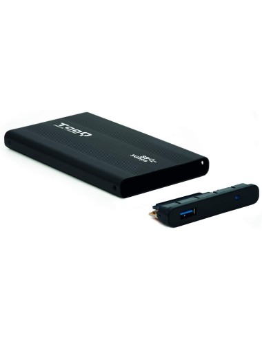 CAIXA EXTERNA DISC DUR TOOQ TQE-2524B 2.5" 9.5m SATA USB 3.0 COLOR NEGRE ( TQE-2524B )