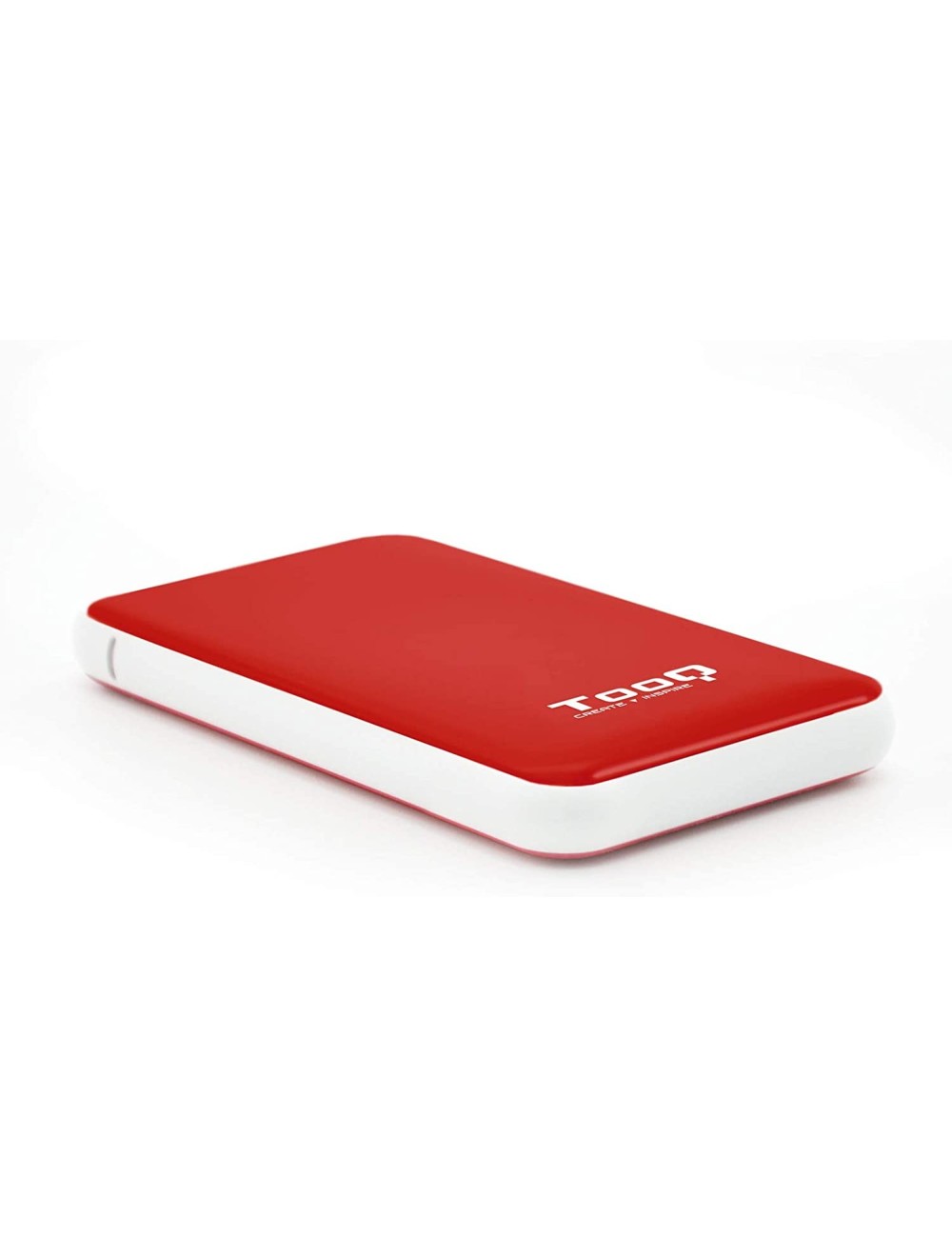 CAIXA EXTERNA TOOQ HD 2.5"   9.5mm SATA USB 3.1 PLASTIC VERMELL ( TQE-2528R )