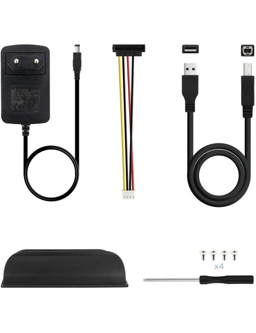 CAIXA EXTERNA TOOQ, IDE SATA, TQE-3520B
