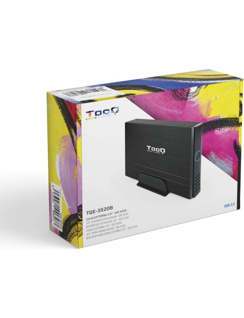 CAIXA EXTERNA TOOQ, IDE SATA, TQE-3520B