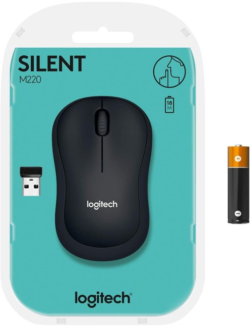 RATOLI LOGITECH M220 WIRELESS SILENT COLOR NEGRE ( 910-004878 )