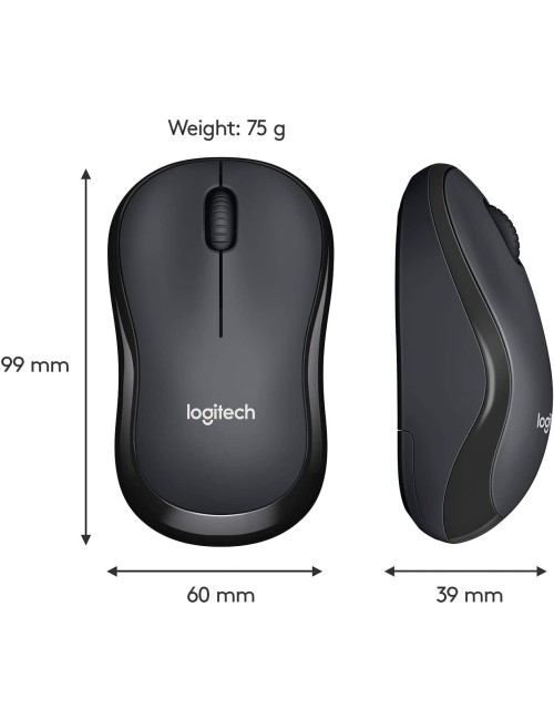 RATOLI LOGITECH M220 WIRELESS SILENT COLOR NEGRE ( 910-004878 )