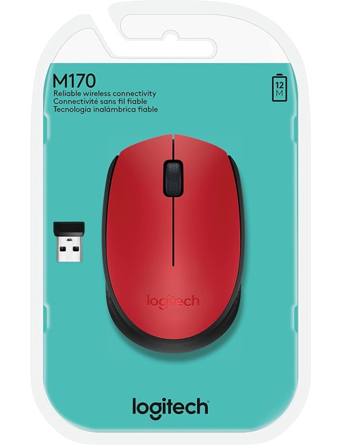 RATOLI LOGITECH SENSE FILS M171 VERMELL ( 910-004641 )