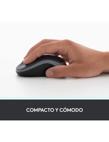 RATOLI LOGITECH m185 WIRELESS VERMELL I NEGRE ( 910-002237 )