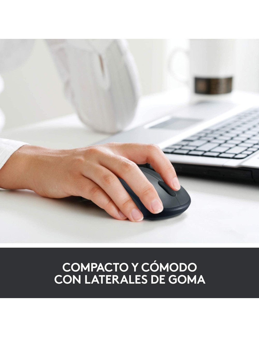 RATOLI LOGITECH m235 WIRELESS MOUSE PLATA AMB NANO RECEPTOR ( 910-002201 )