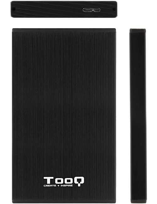 TOOQ CAJA EXTERNA HD TQE-2527B NEGRA 2.5" 9.5MM SATA USB 3.0